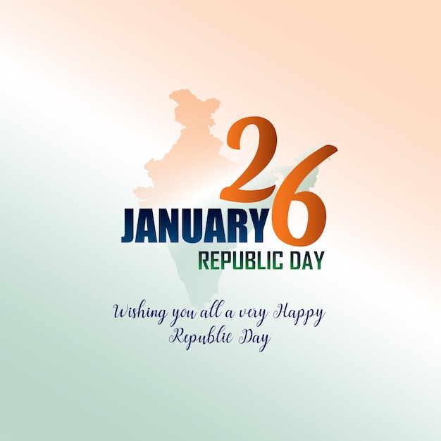 Indian republic day banner