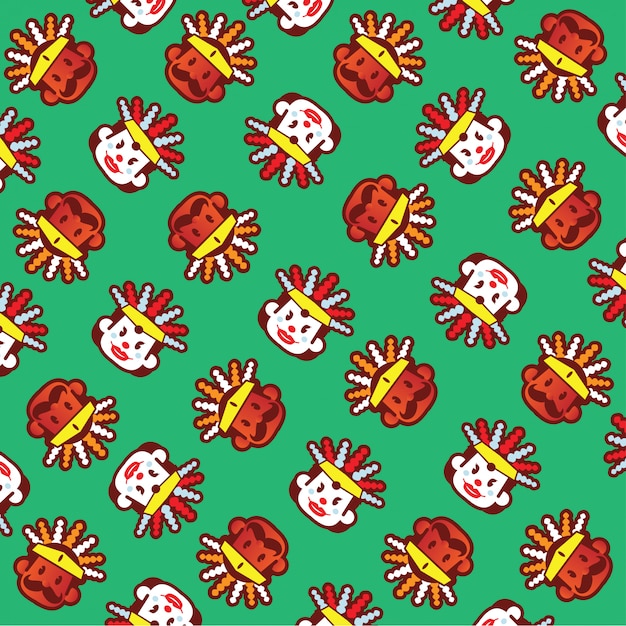 Indian seamless pattern