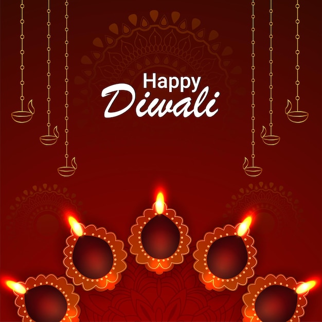 Indiase festival gelukkige diwali