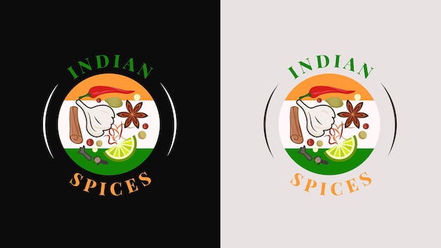 Indiase Kruiden Logo Ontwerp