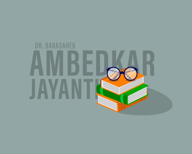 Indiase leider Dr. Bhimrao Ambedkar Jayanti illustratie achtergrond Dr. Babasaheb Ambedkar Jayanti
