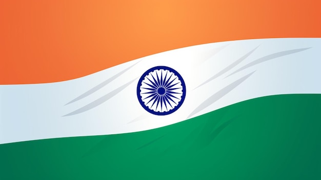 Indiase vlag vector achtergrond