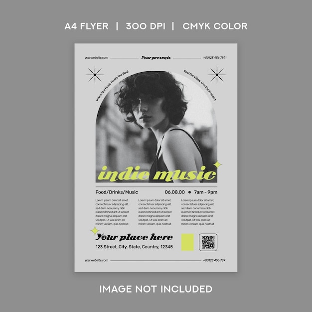 Indie Music Flyer