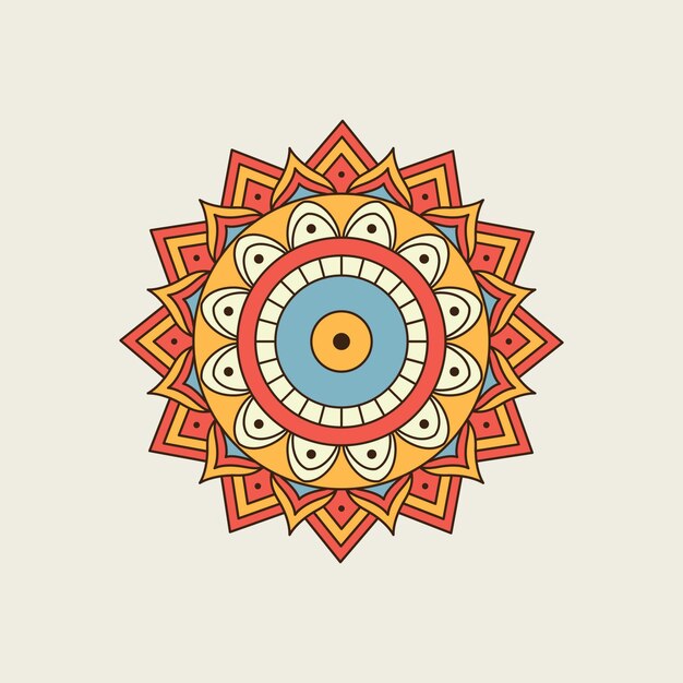 Indische Kleurrijke Mandala