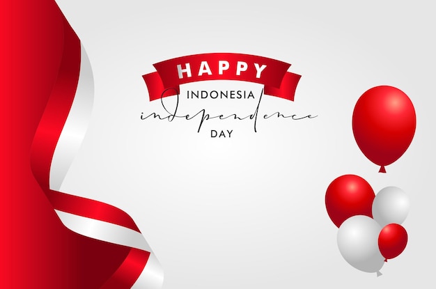 Indonesia Independence Day Background Design