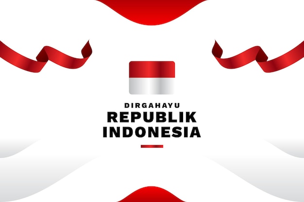 Indonesia independence day background event