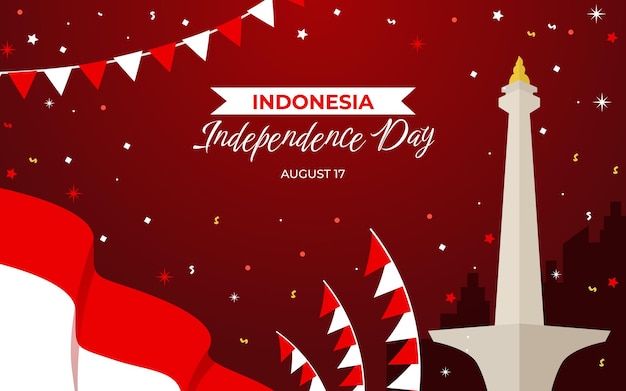 Indonesia Independence Day Background