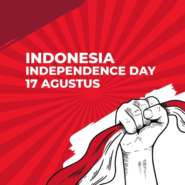 Pugno del giorno dell'indipendenza dell'indonesia