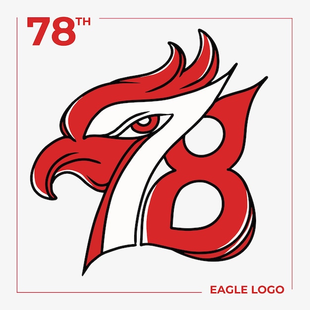 Indonesia Independence day logo vector EPS 10