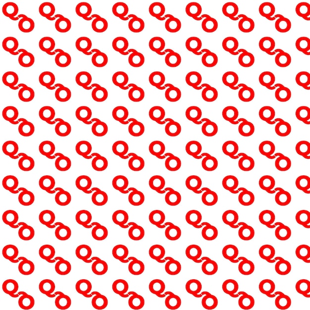 Indonesia Independence Day Pattern Seamless Background Red and White