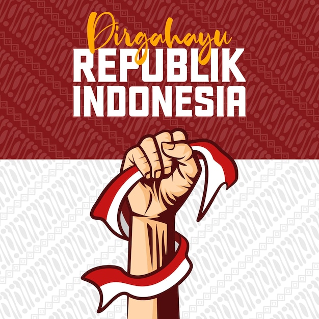 Vector indonesia independence day