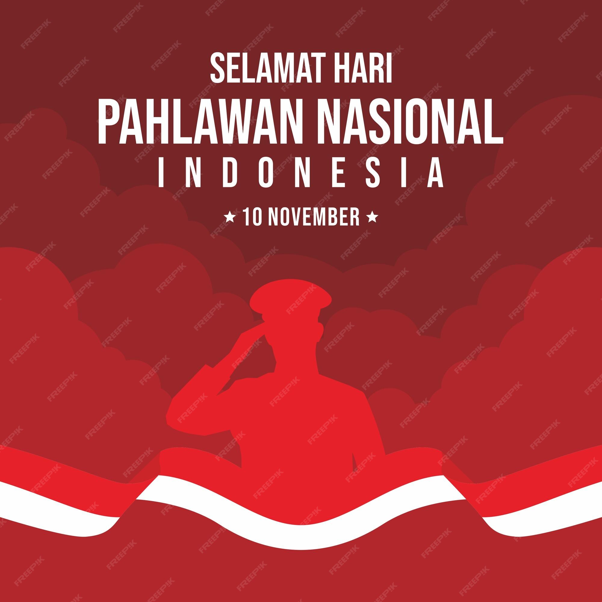 Premium Vector | Indonesia national heroes day