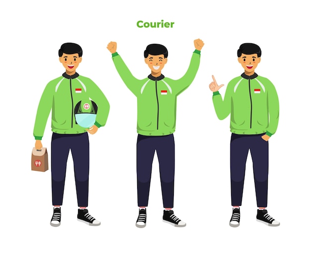 Indonesian courier