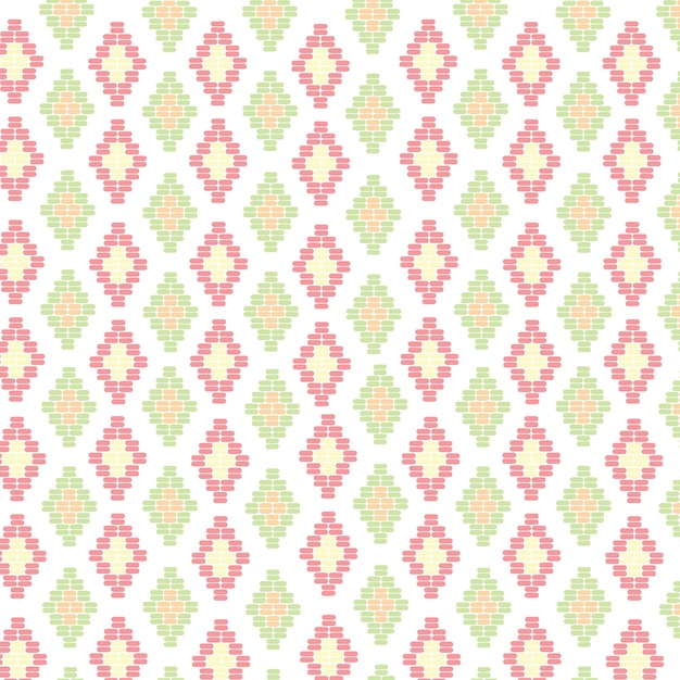 Indonesian etnic traditional pattern background vector