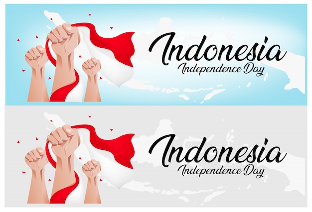 Indonesië onafhankelijkheidsdag achtergrond