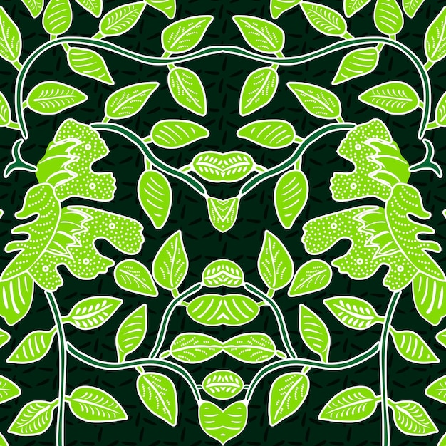 Vector indonesische moderne batik indonesische moderne batik patroon vector