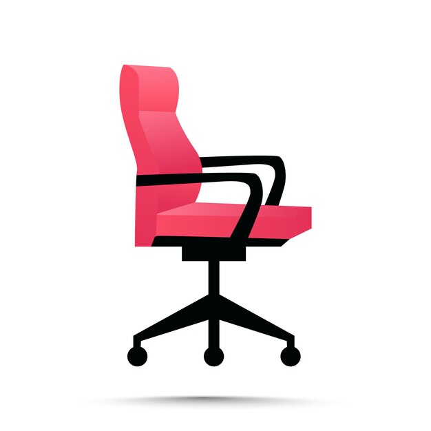 Indoor chair seat furniture interior vector