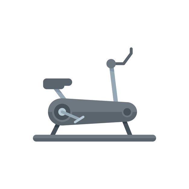 Vector indoor exercise bike icon flat illustration of indoor exercise bike vector icon isolated on white background