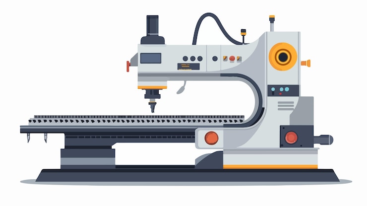 Вектор промышленная cnc-буровая и фрезерная машина для прецизионного производственного процесса
