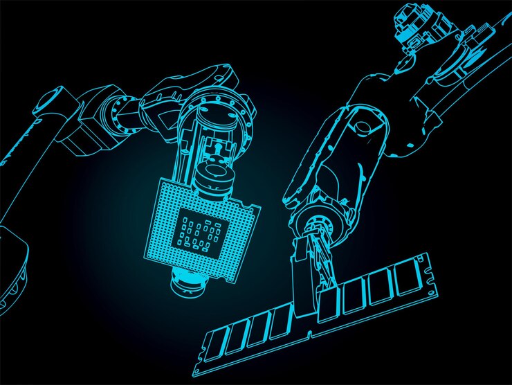 Vector industrial manipulators and microelectronics