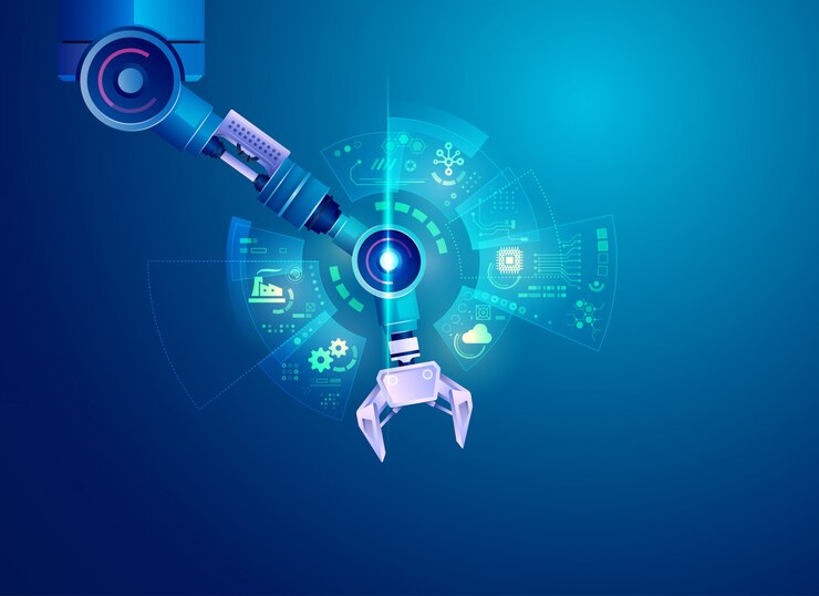 Vector industry 4.0 concept