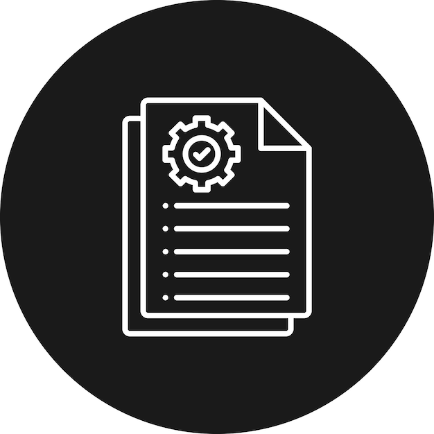 industry documents vector icon can be used for industrial process iconset