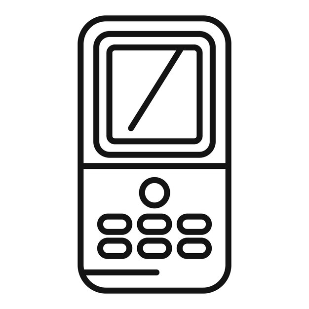Industry laser meter icon outline vector Land water deep