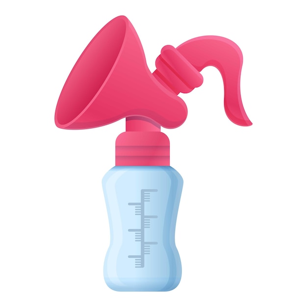 Infant breast pump icon cartoon of infant breast pump vector icon for web design isolated on white background