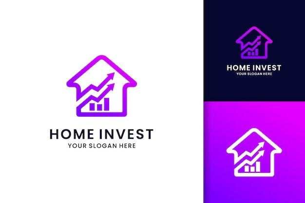 Vector infestation house modern trading logo-ontwerp