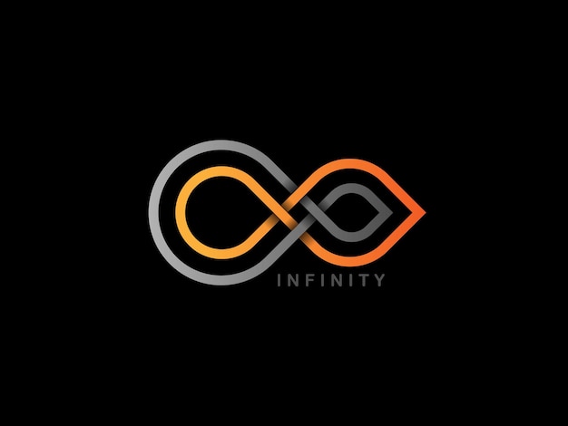 Вектор infinity beauty минималистский дизайн логотипа и визитной карточки beauty infinity concept life premiumpremium векторы