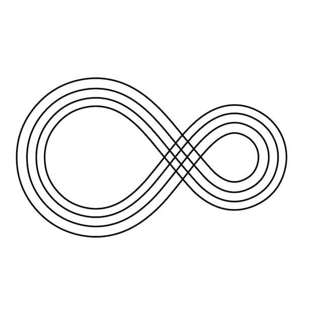 Infinity design graphic