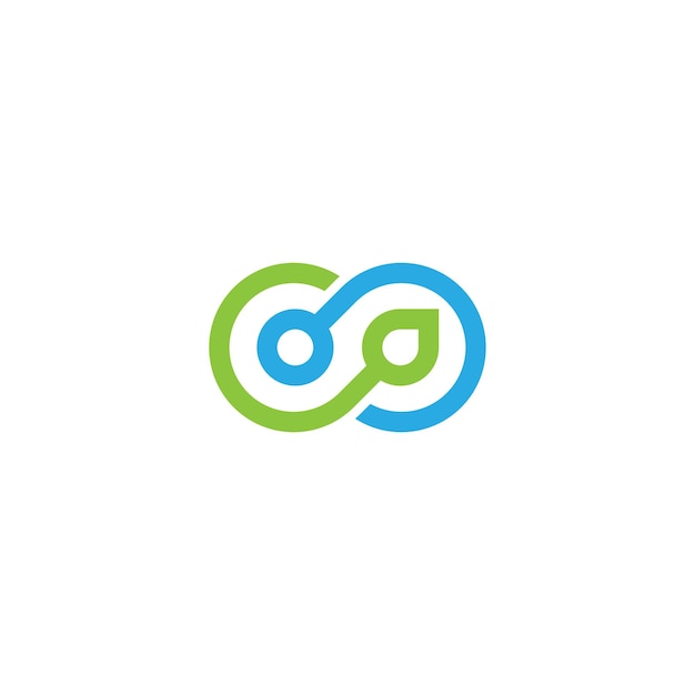 Infinity Eco-logo ontwerp