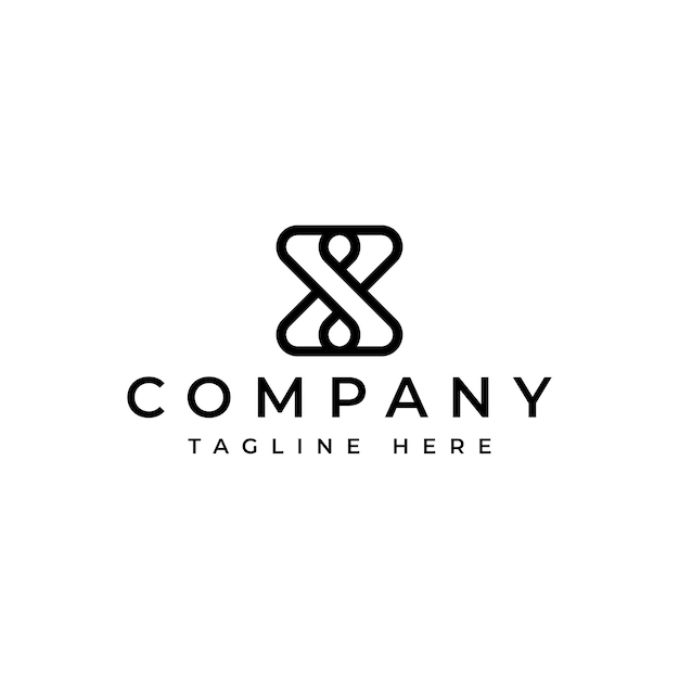 Premium Vector | Infinity hourglass logo design