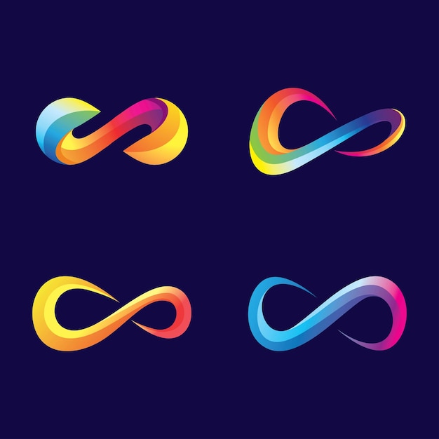 Infinity logo afbeeldingen afbeelding ontwerp