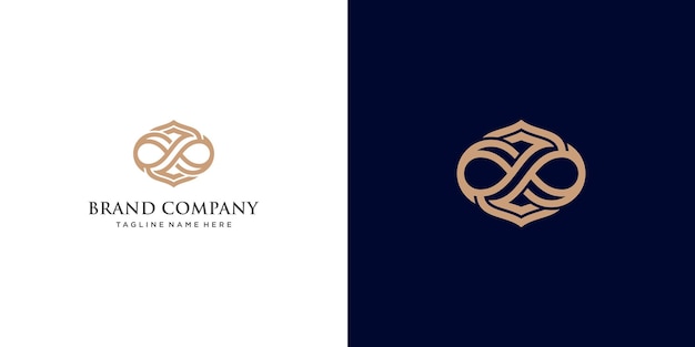 Logo infinity per boutique di aziende di bellezza e molti altri