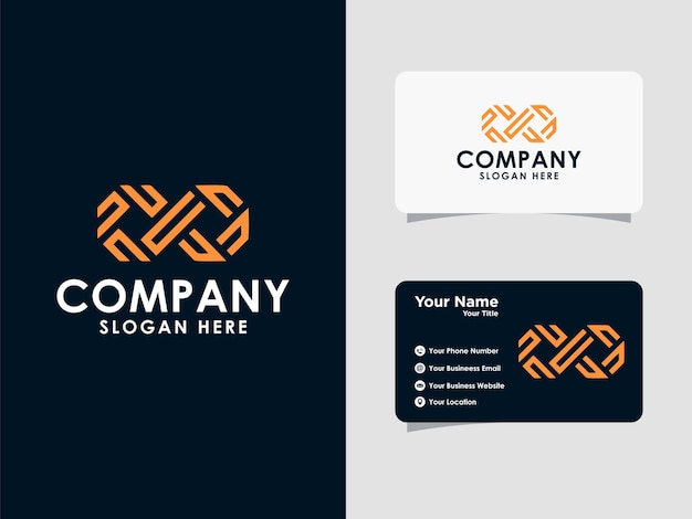 infinity logo design template