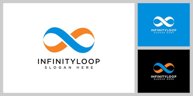 Infinity logo vector design template