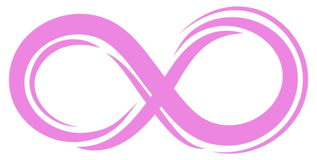 Icona del ciclo infinito. simbolo di movimento infinito. logo del ciclo