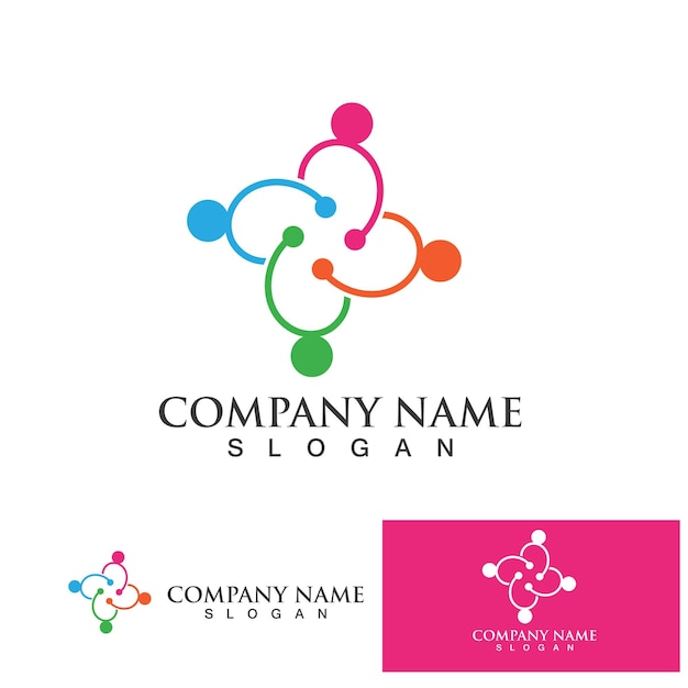 Infinity people Logo Family care