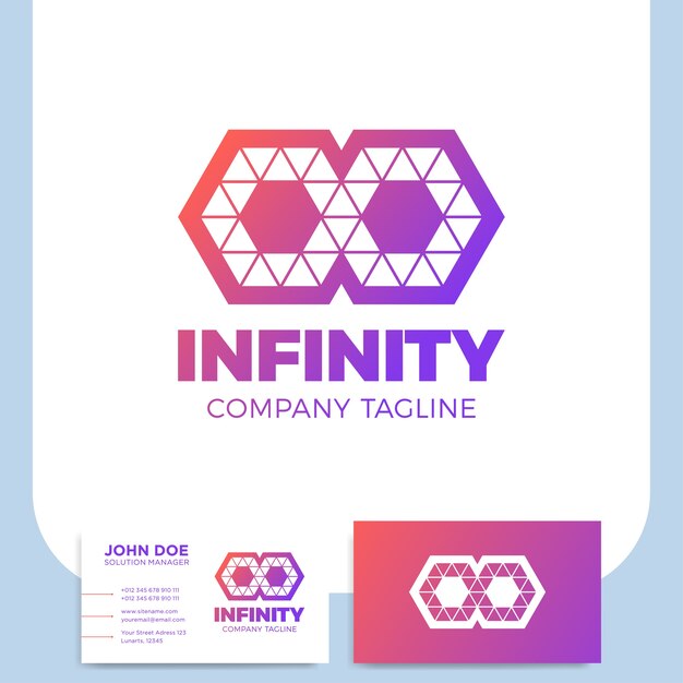 Infinity логотип логотип дизайн бесконечность логотип шаблон infinity media logo