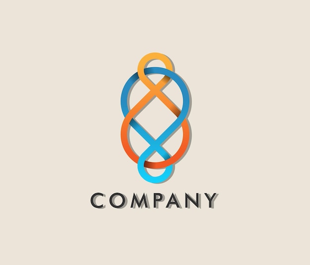 Infinity symbol logo design