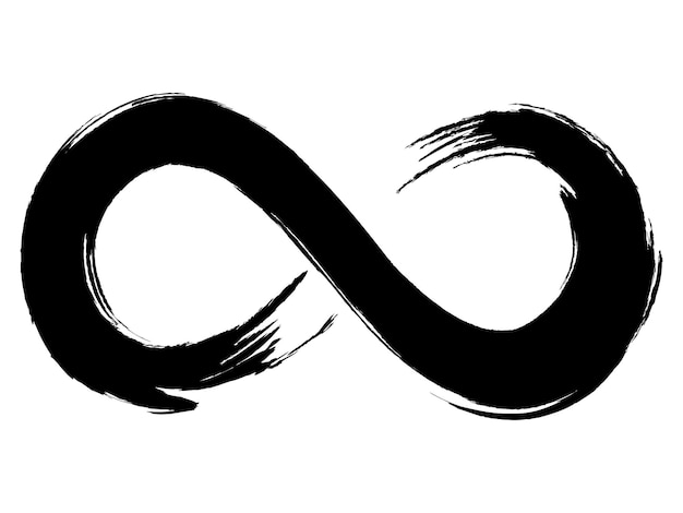 Infinity symbol modern eternity icon infinite possibilities endless process