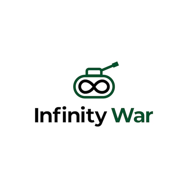 Infinity War Logo Vector Template