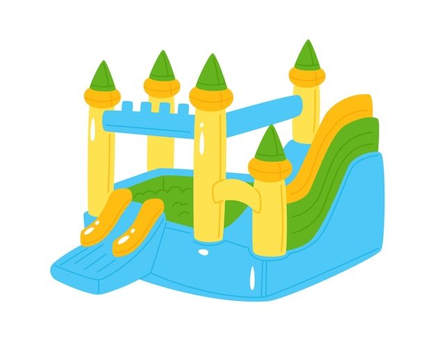 Inflatable children castle playground