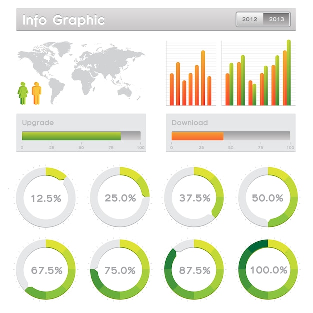 Info graphic Elements and Communication Concept