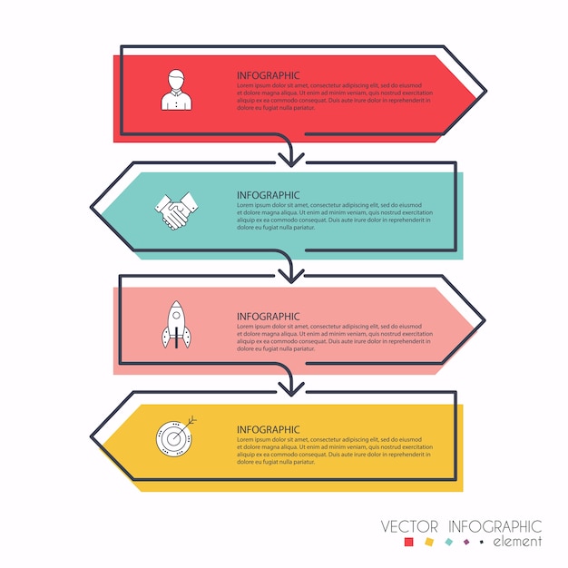  info graphics for your business presentations. Can be used for website layout, numbered banners, diagram, horizontal cutout lines, web .