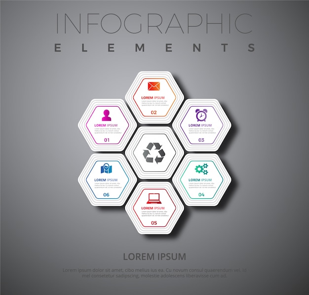 Infografische elementen collectie