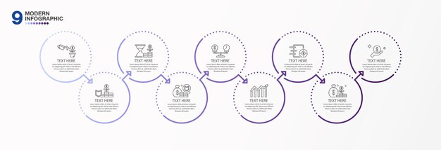 Инфографика 9 процесс