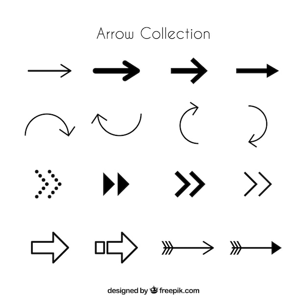 Infographic arrows pack