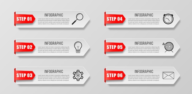 Infographic banners, label tag presentations.